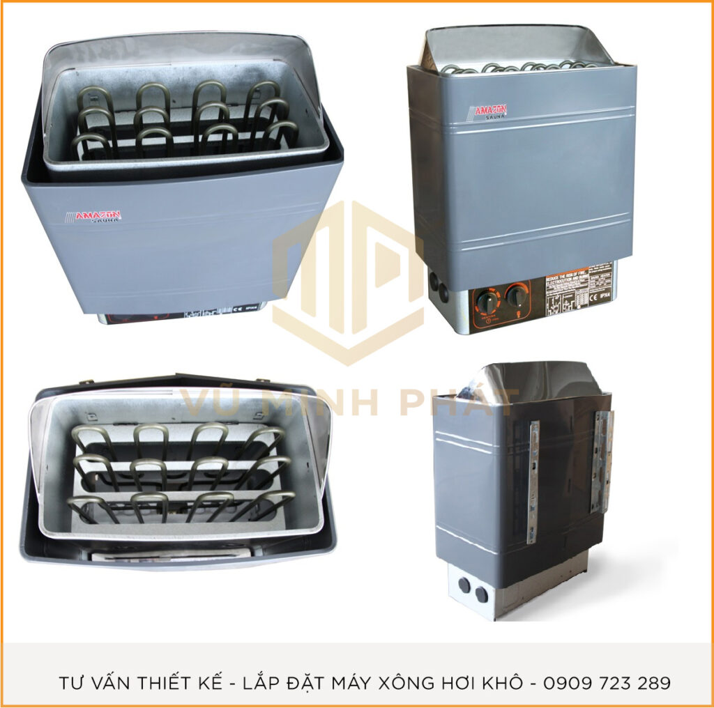 Máy xông hơi amazon 6kw.
