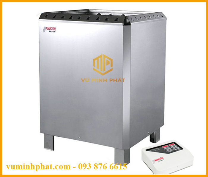 máy xông hơi khô amazon 15kw + bảng điều khiển điện tử