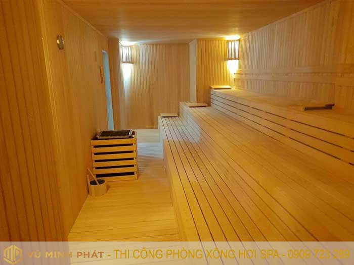 Phòng xông hơi khô spa kinh doanh