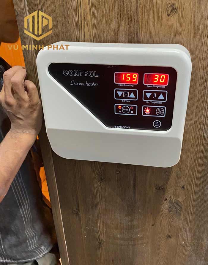 Test kiểm tra máy xông hơi chạy thử