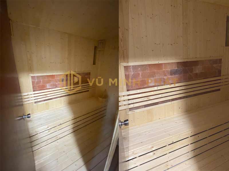 thi công phòng xông hơi đá muối bình thạnh